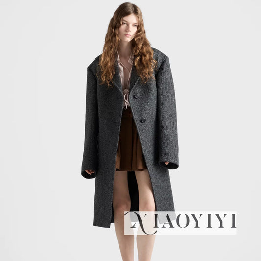 Pr 25 new wool long coat