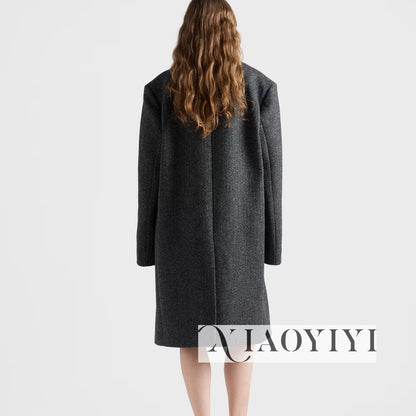 Pr 25 new wool long coat