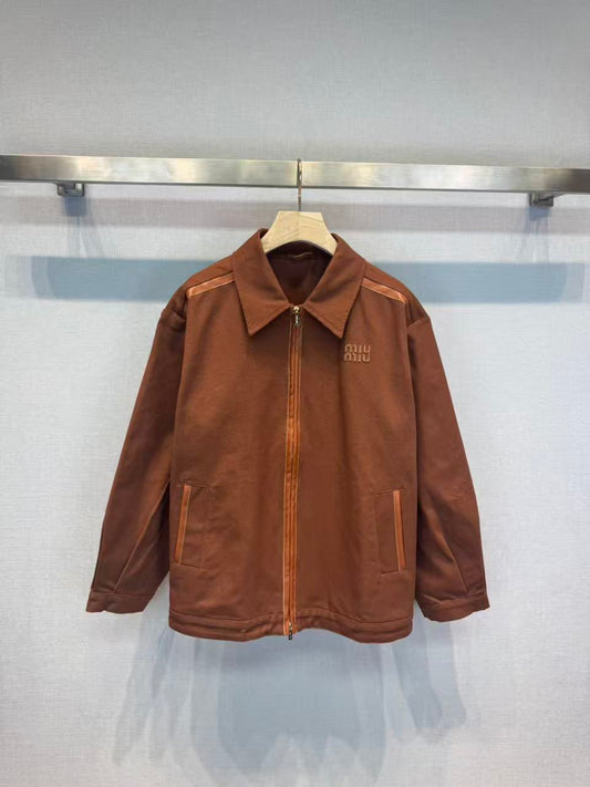 Mi 25 Suede patchwork denim jacket