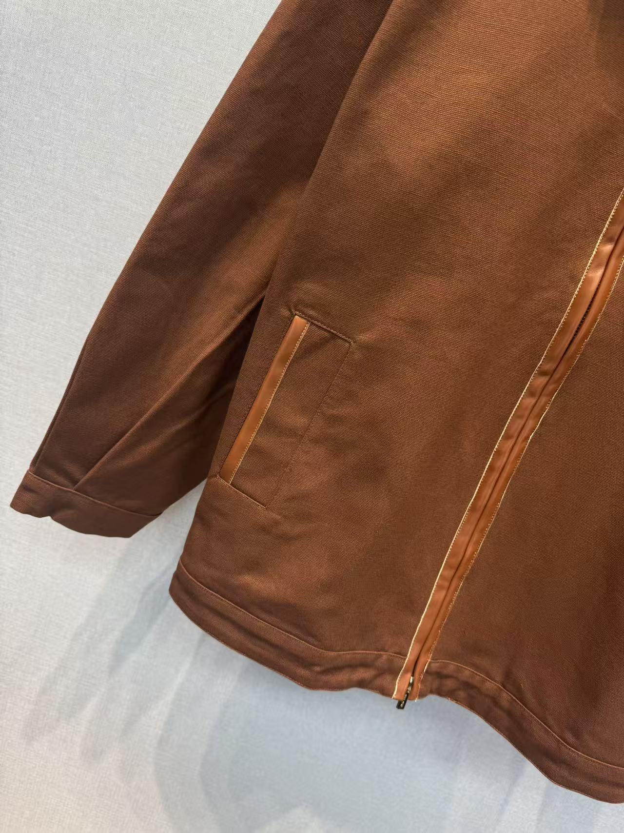 Mi 25 Suede patchwork denim jacket