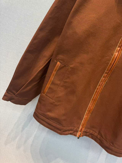 Mi 25 Suede patchwork denim jacket