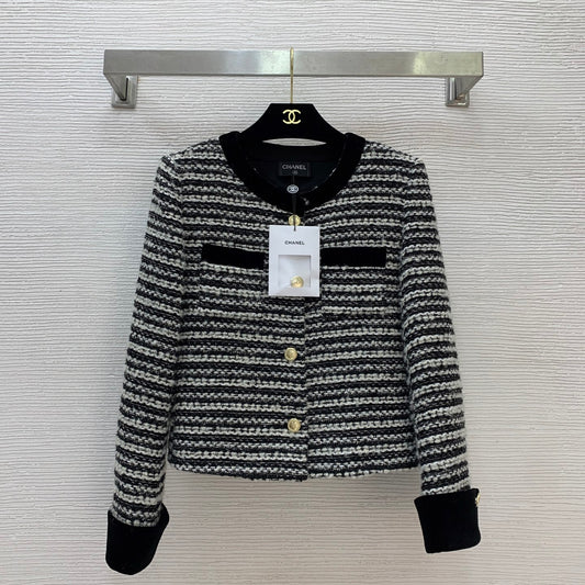 C 25 Wool blend velvet short jacket