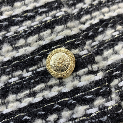 C 25 Wool blend velvet short jacket