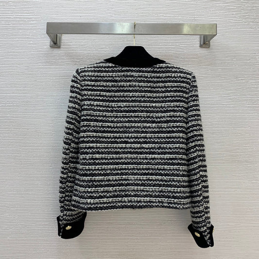 C 25 Wool blend velvet short jacket