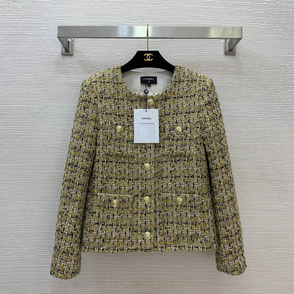 C 25 Blended yarn short jacket