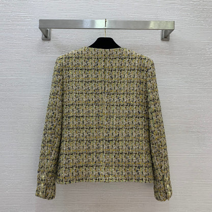 C 25 Blended yarn short jacket