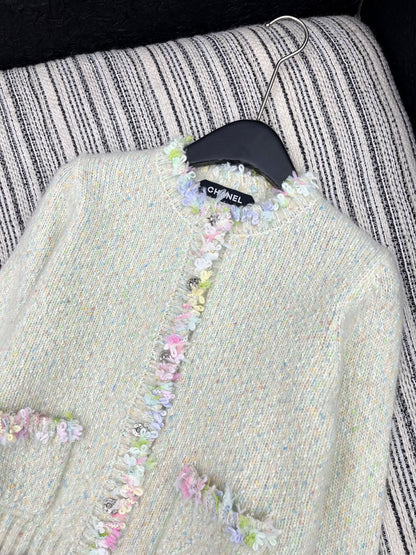 C 25 Handmade lace cardigan