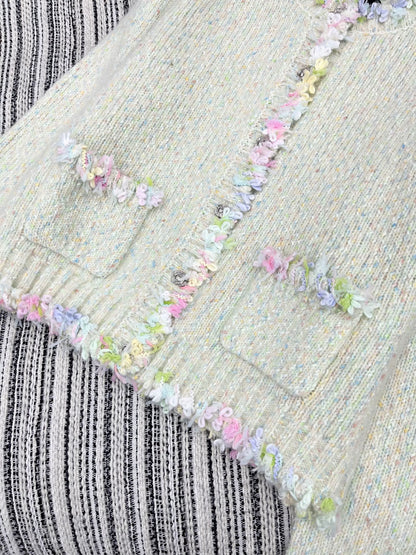 C 25 Handmade lace cardigan