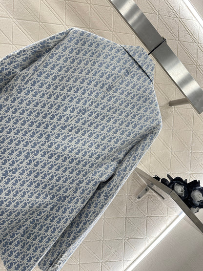 Di 25 jacquard lapel blazer