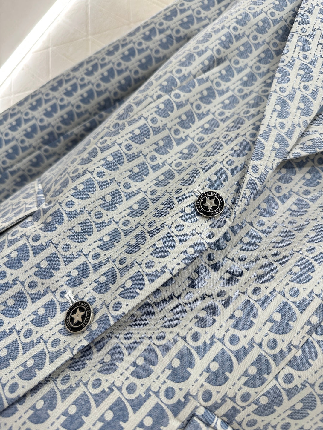 Di 25 jacquard lapel blazer
