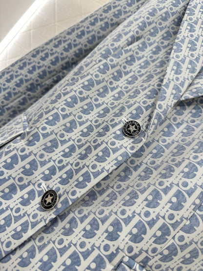 Di 25 jacquard lapel blazer