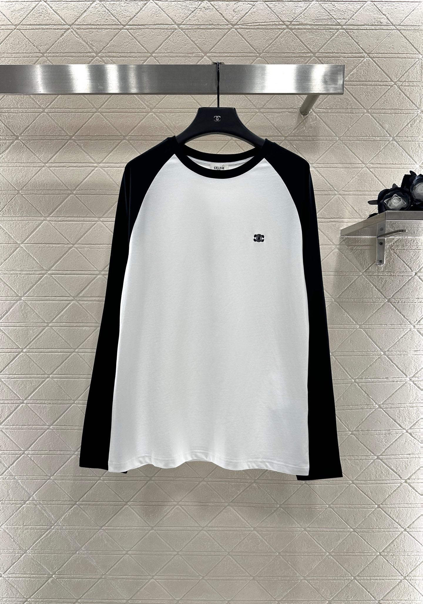 Ce 25 Triumphal Arch long sleeved shirt(WHITE/BLACK)
