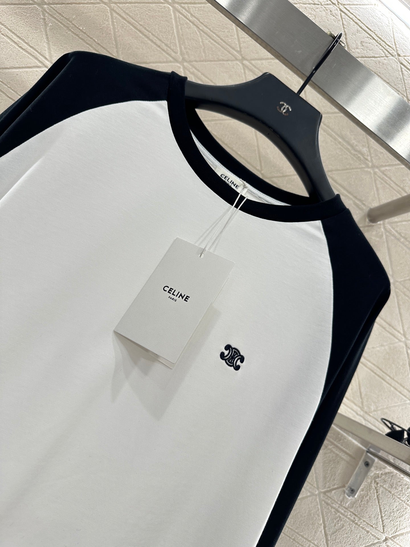 Ce 25 Triumphal Arch long sleeved shirt(WHITE/BLACK)