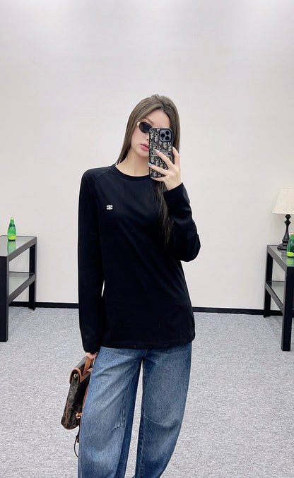 Ce 25 Triumphal Arch long sleeved shirt(WHITE/BLACK)
