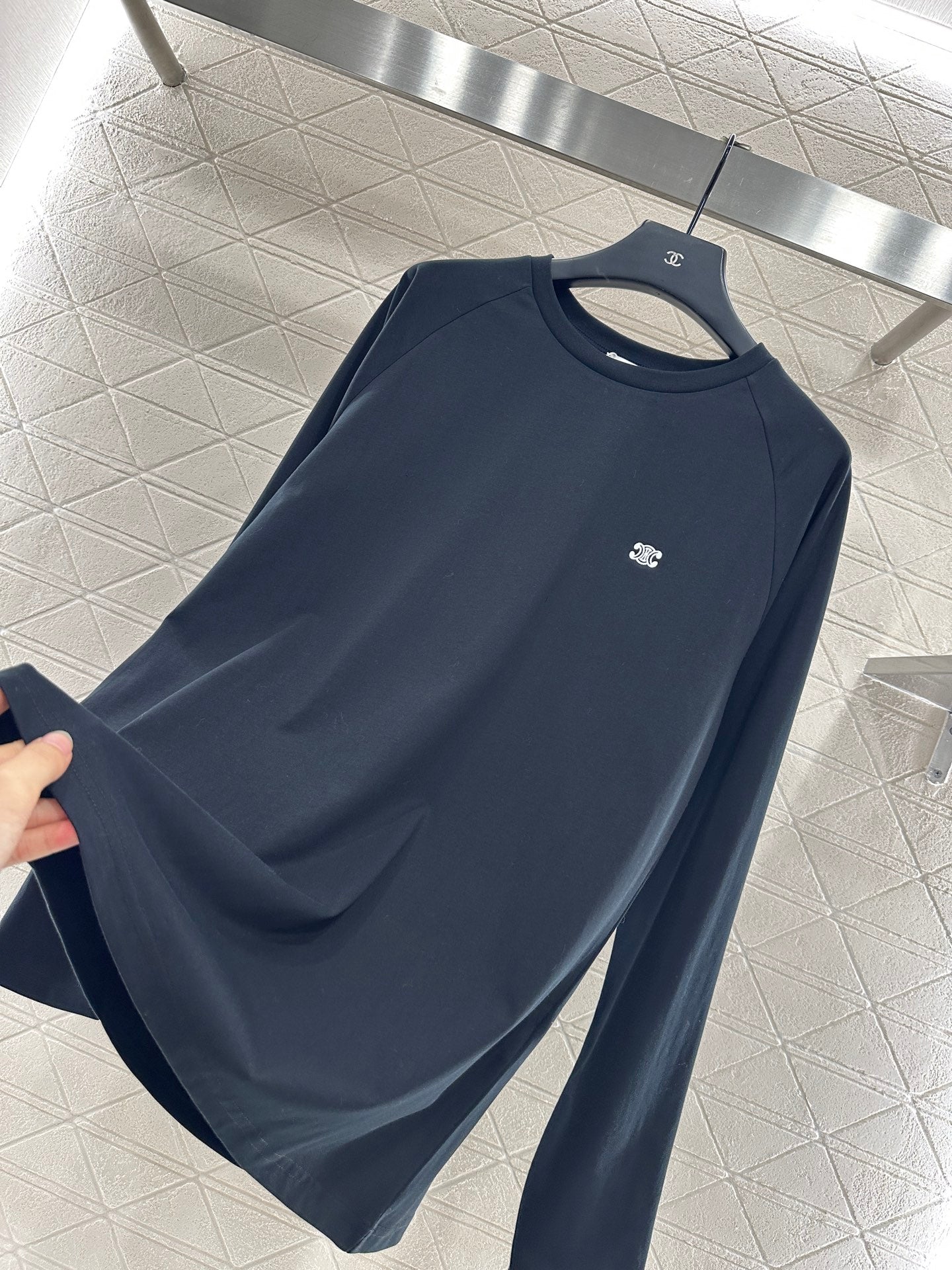 Ce 25 Triumphal Arch long sleeved shirt(WHITE/BLACK)