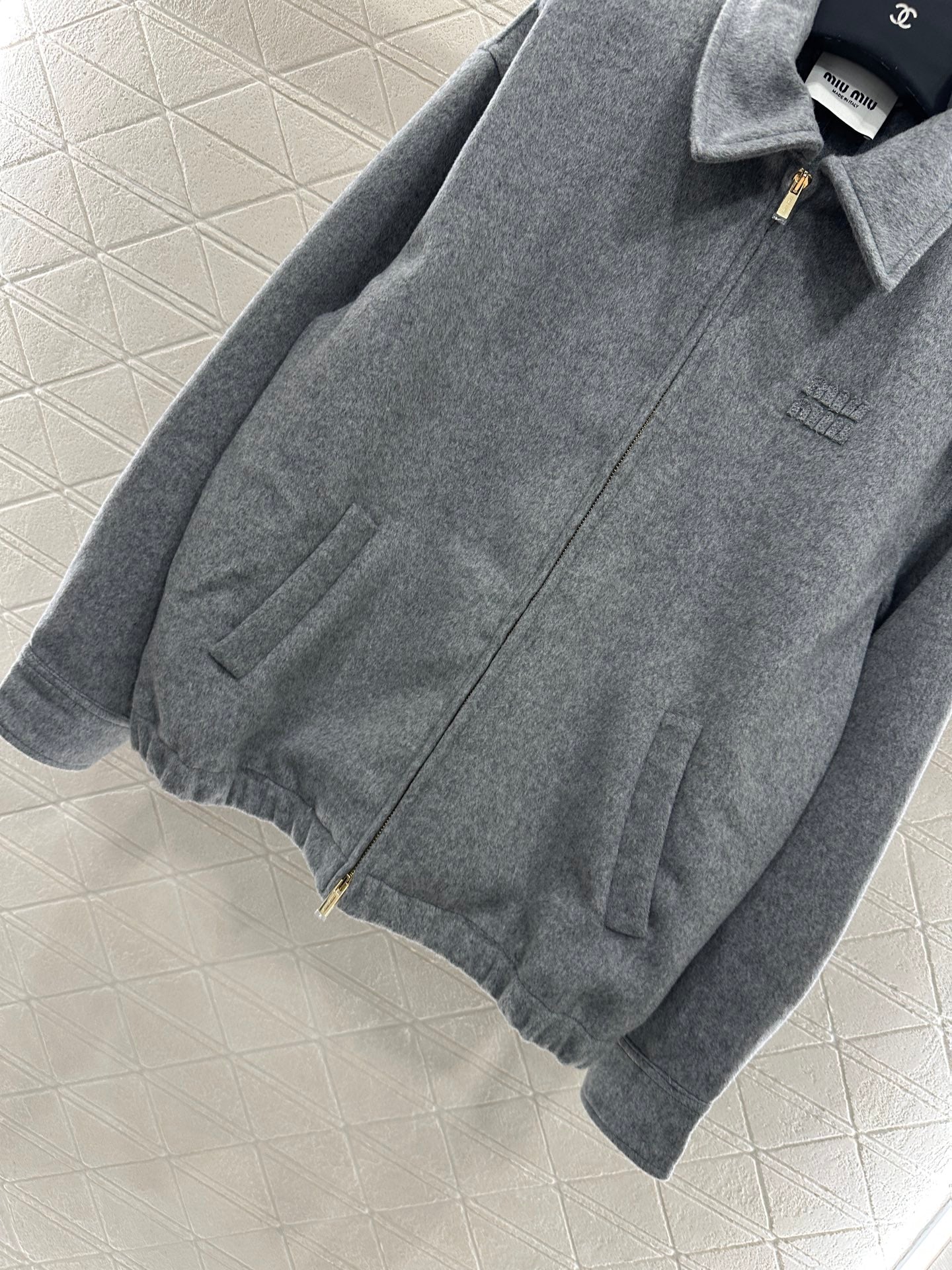 Mi 25 Flip collar casual wool jacket