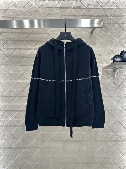 Mi 25 Contour woven hooded jacket (gray/black)