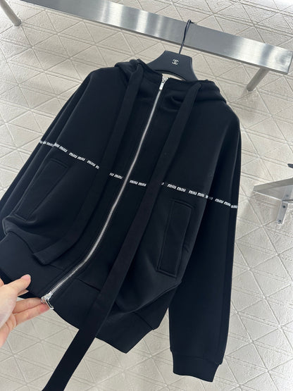 Mi 25 Contour woven hooded jacket (gray/black)