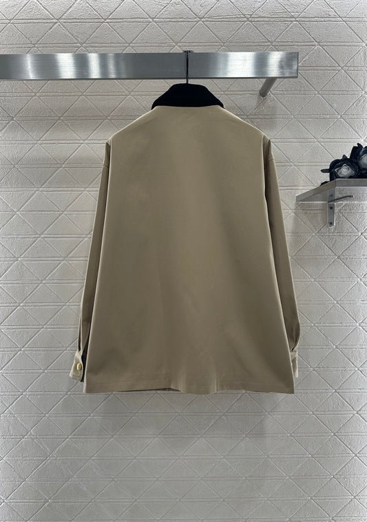 Ce 25 Corduroy collar jacket(KHAKI/BLACK)