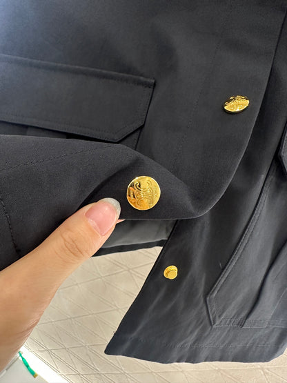 Ce 25 Corduroy collar jacket(KHAKI/BLACK)