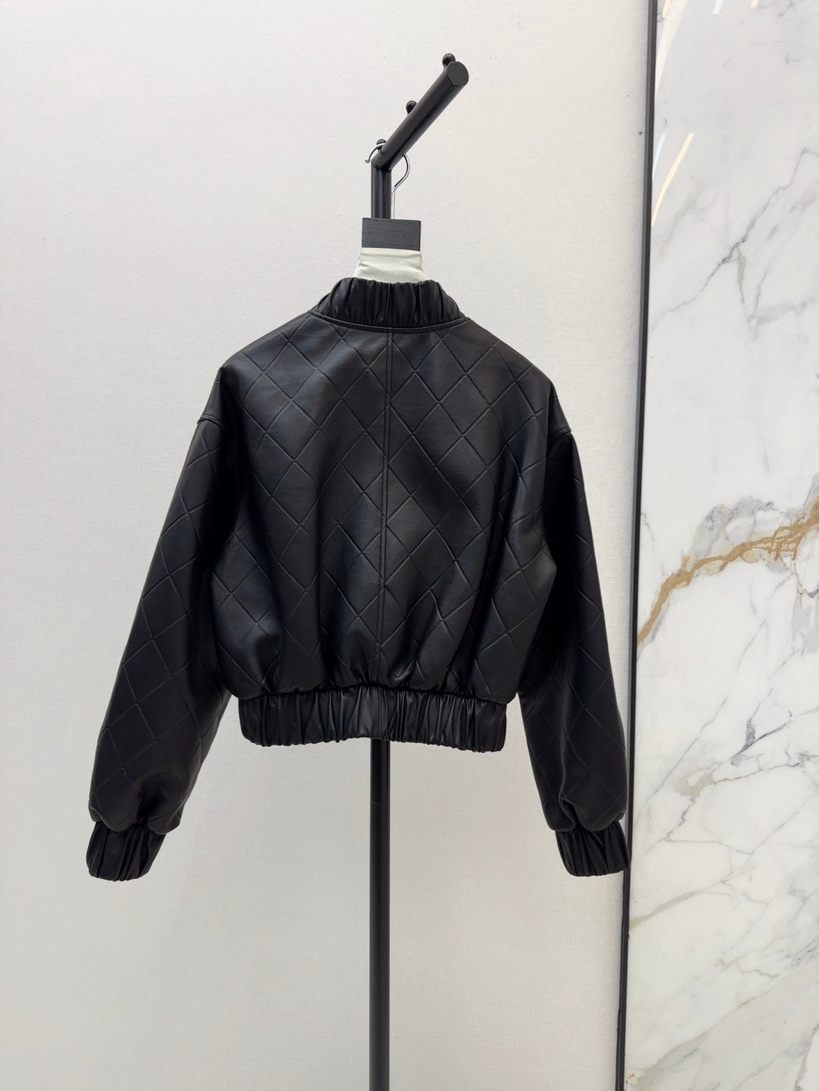 C 25 Bomber sheepskin leather coat