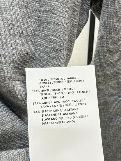 Mi 25 New hooded lace single-breasted bottoming shirt(BEIGI/GRAY)