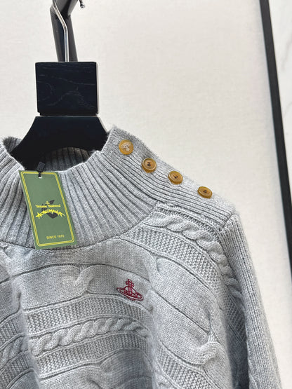 25fw stand collar wool cape(BEIGI/GRAY)