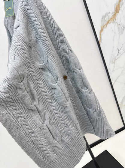 25fw stand collar wool cape(BEIGI/GRAY)