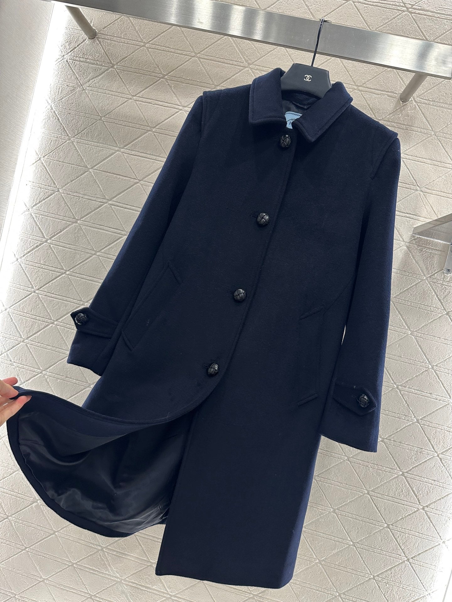 Pr 25 new wool long coat