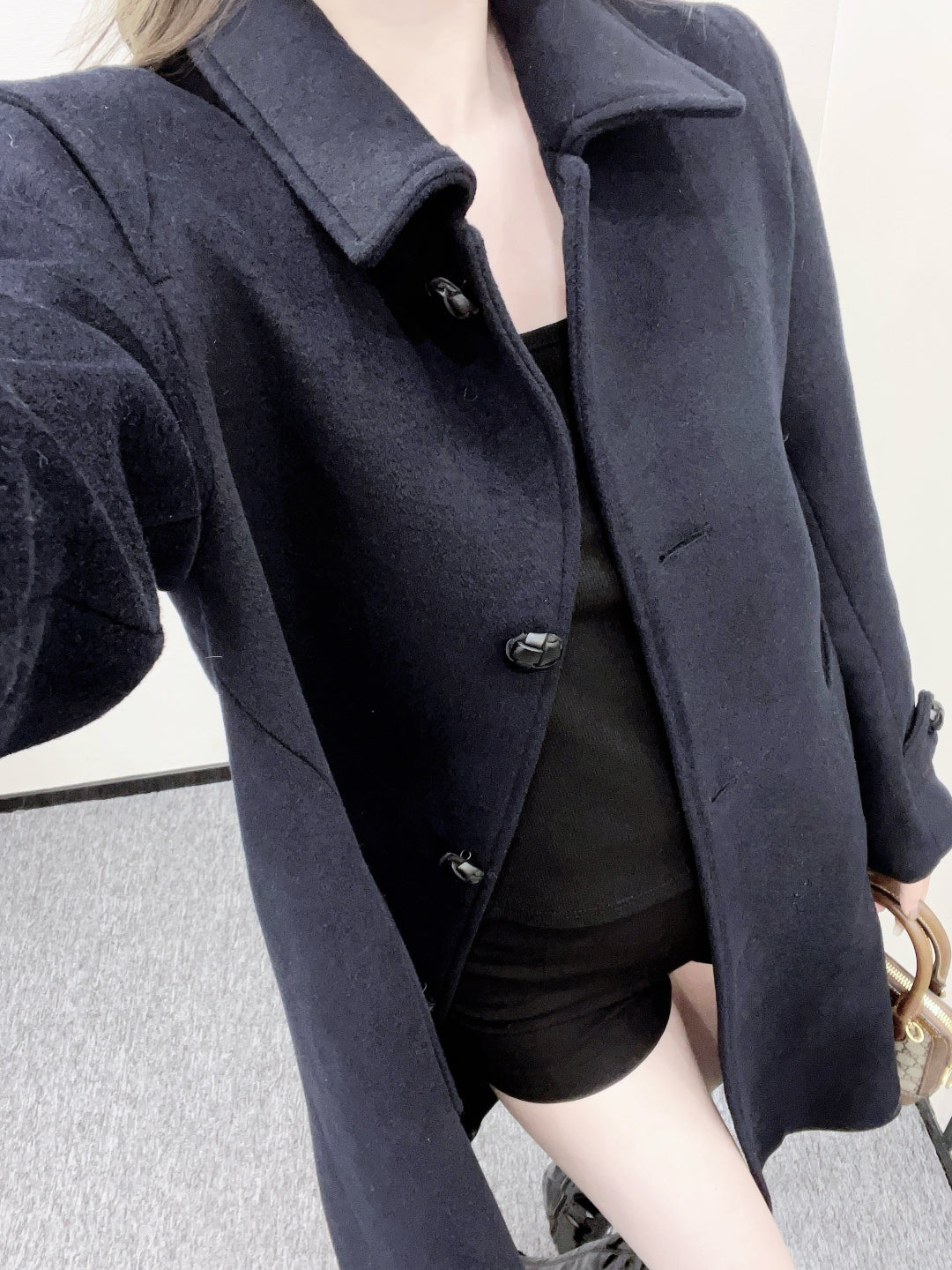 Pr 25 new wool long coat