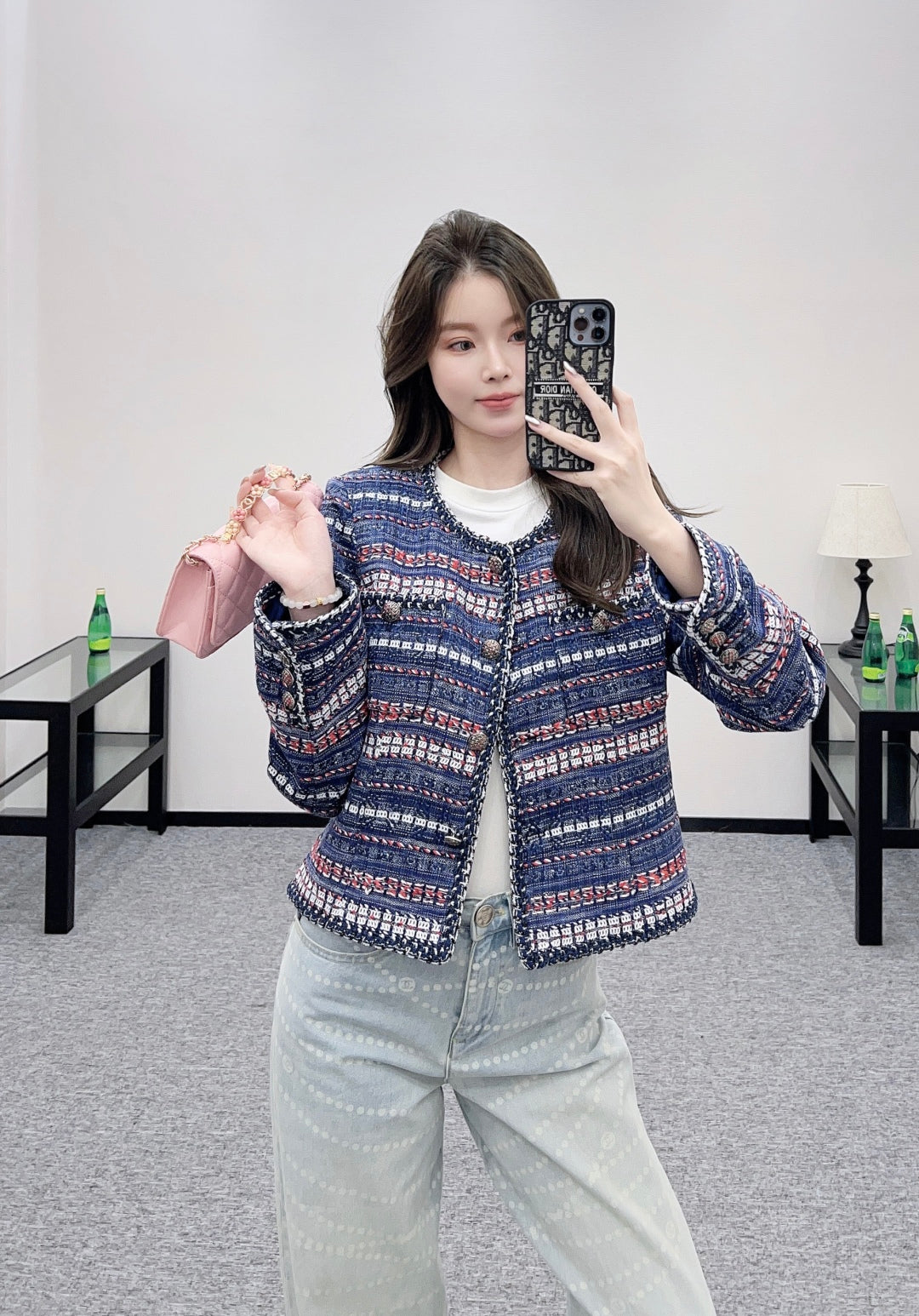 C 25 Woolen hem jacket