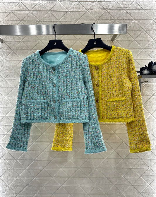 C 25 Colorful woven jacket