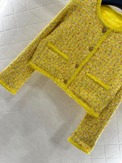 C 25 Colorful woven jacket