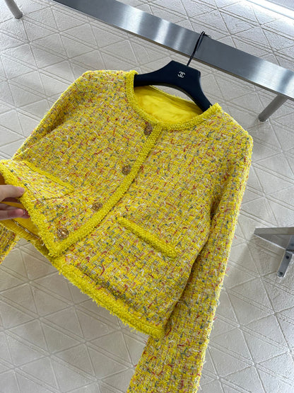 C 25 Colorful woven jacket