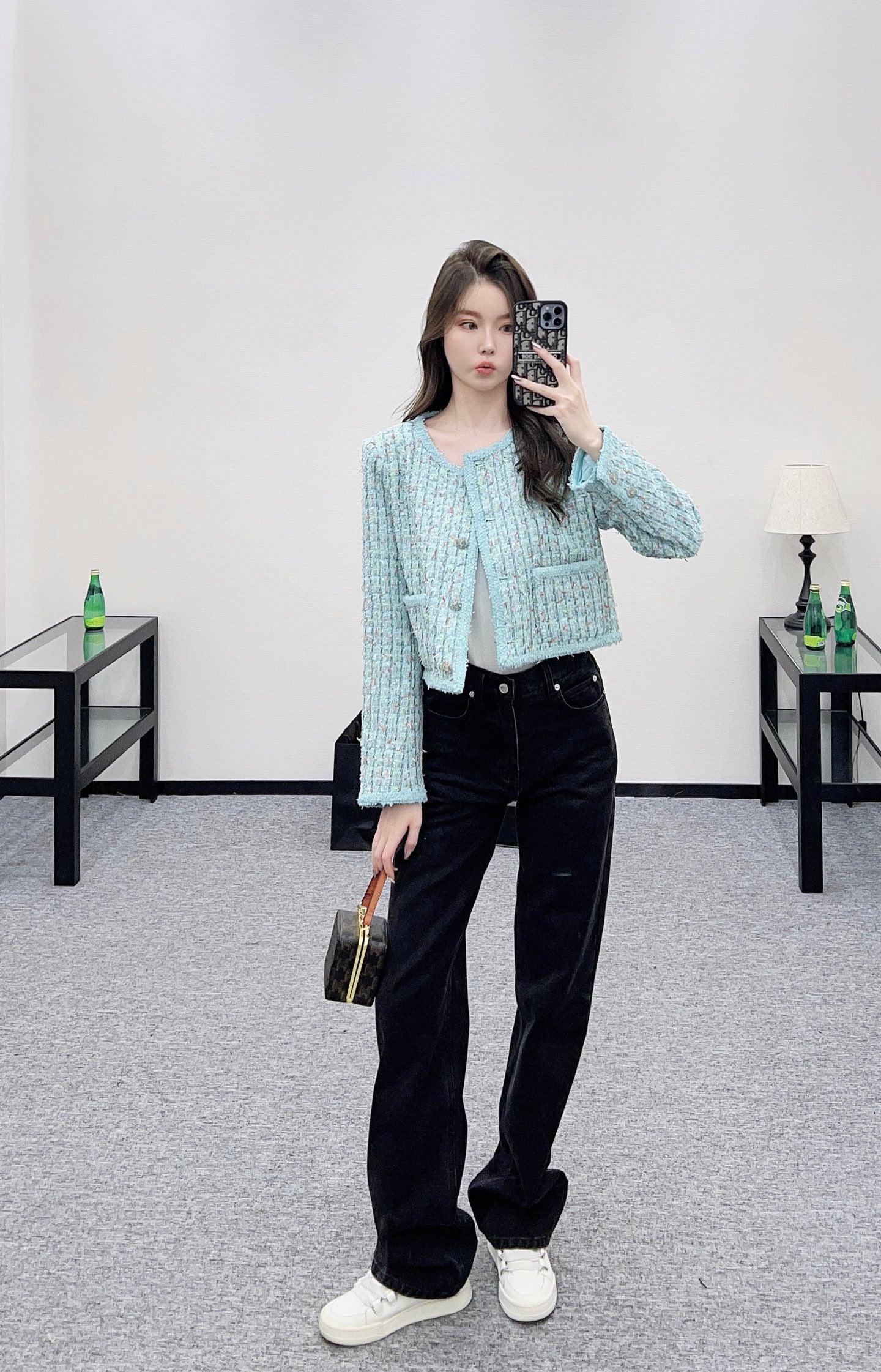 C 25 Colorful woven jacket