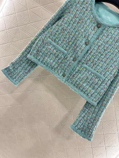 C 25 Colorful woven jacket