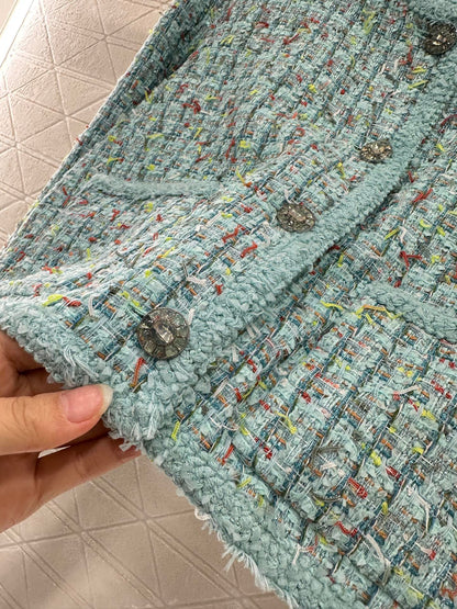 C 25 Colorful woven jacket