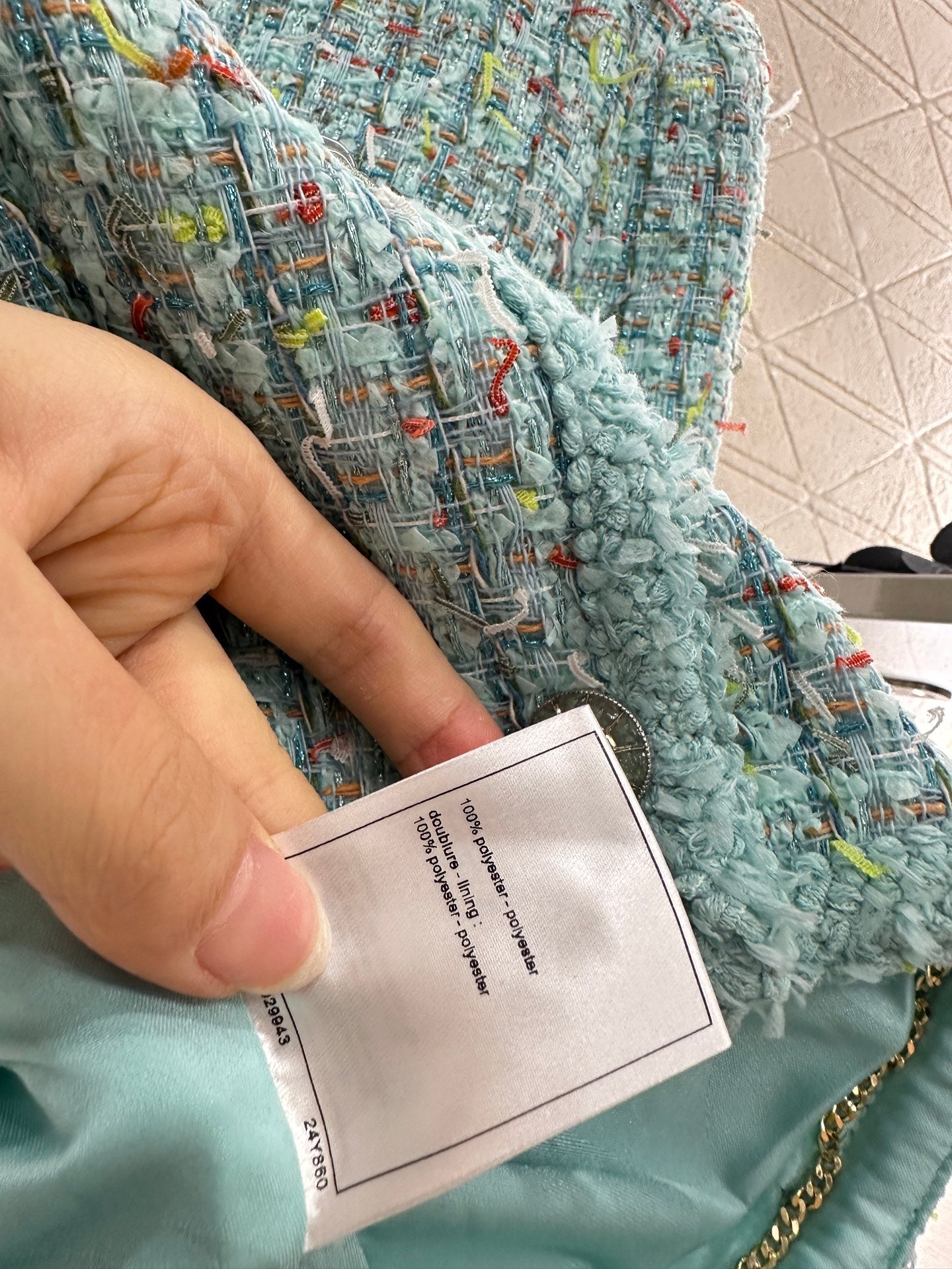 C 25 Colorful woven jacket