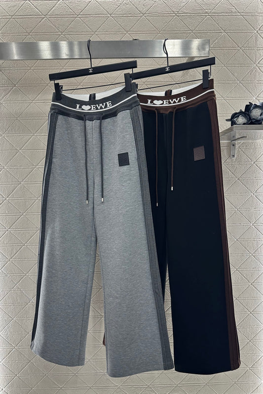 LO 25 Drawstring loose cotton trousers