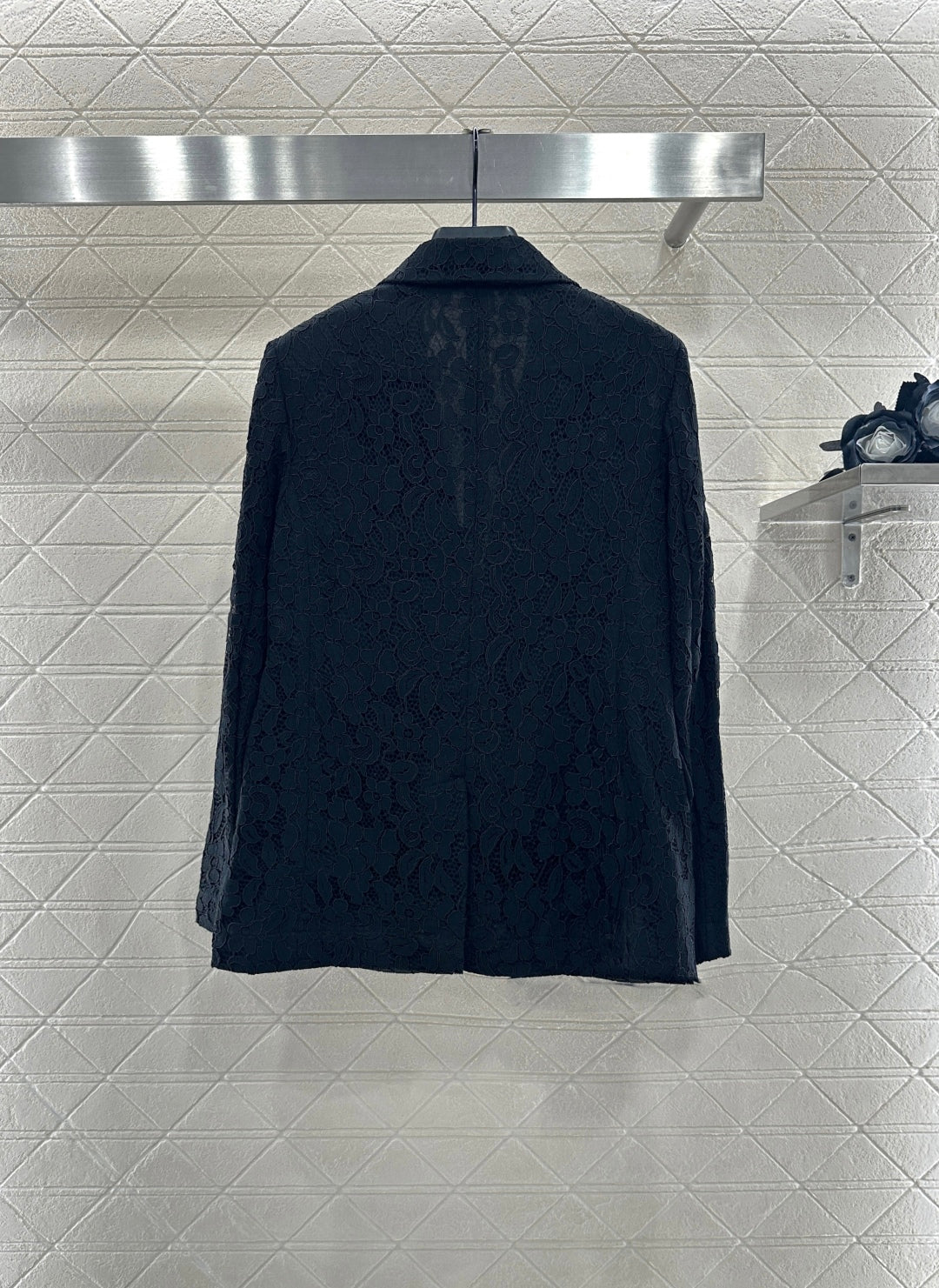 Di 25 embroidered lapel blazer