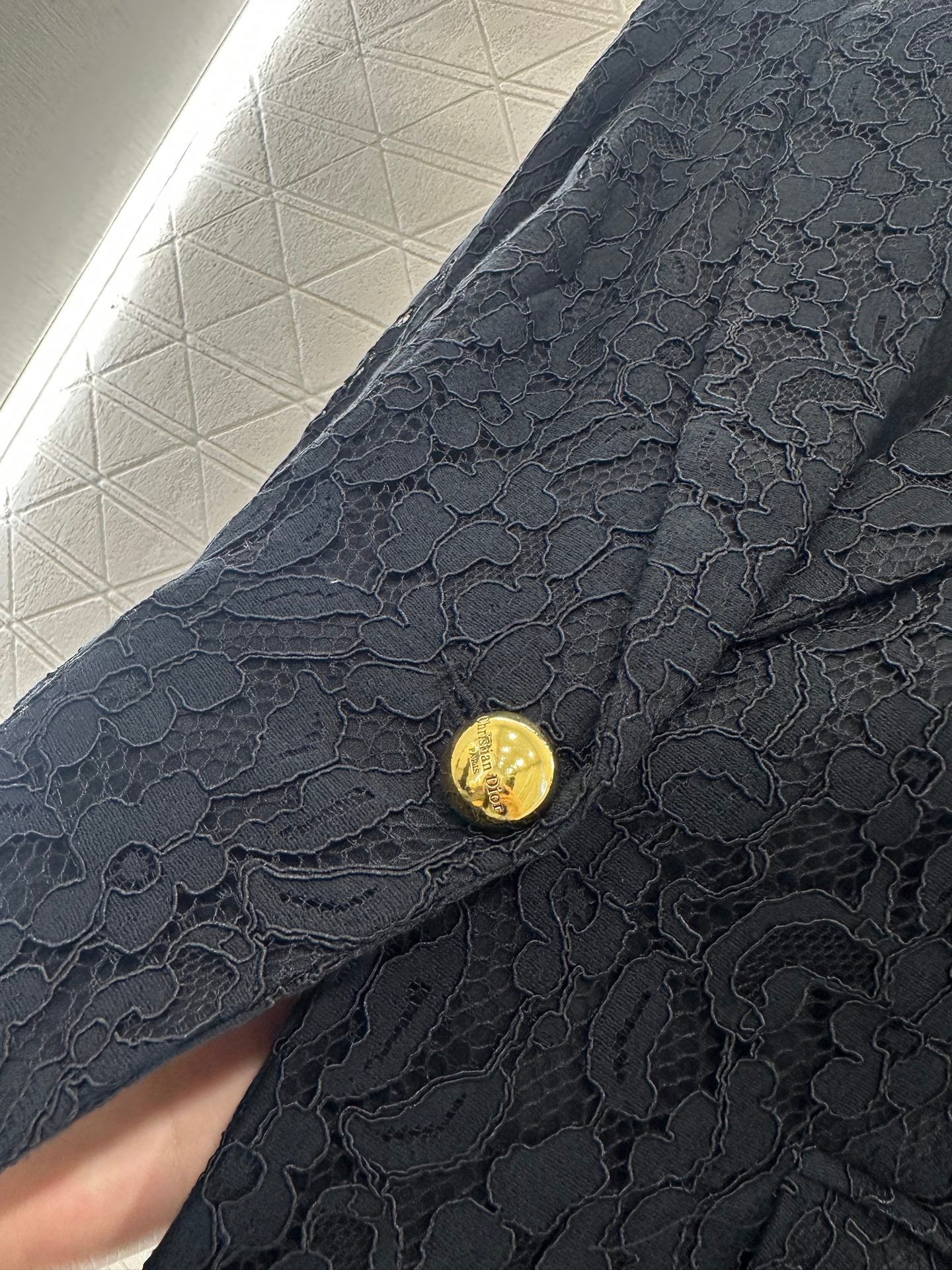 Di 25 embroidered lapel blazer