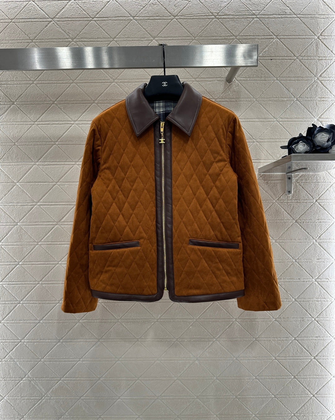 Ce 25 Cotton jacket and suede jacket