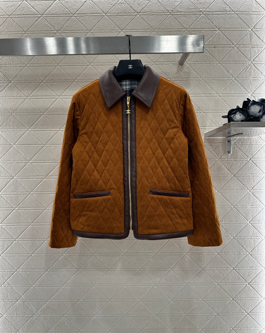 Ce 25 Cotton jacket and suede jacket