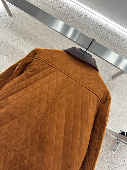 Ce 25 Cotton jacket and suede jacket