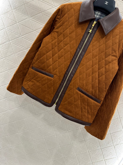 Ce 25 Cotton jacket and suede jacket