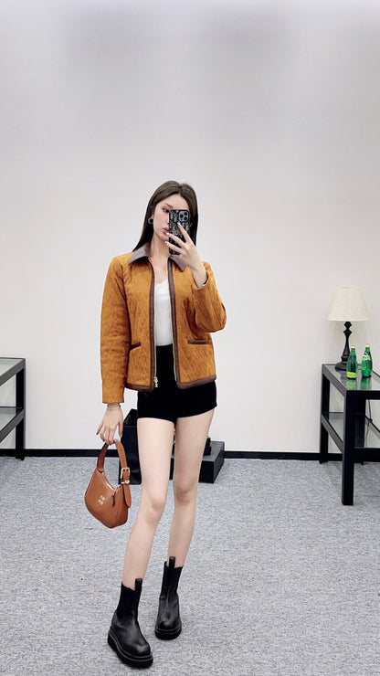 Ce 25 Cotton jacket and suede jacket