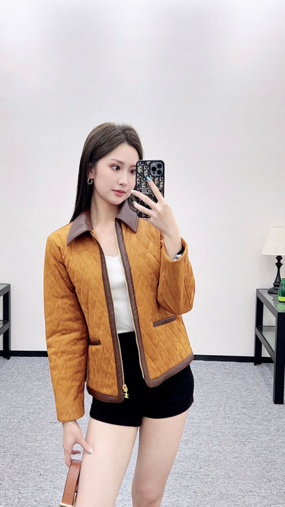 Ce 25 Cotton jacket and suede jacket