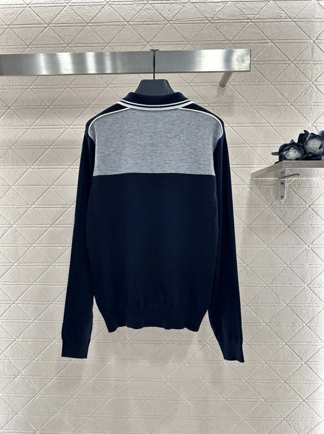 Mi 25 Knitted long sleeved collar