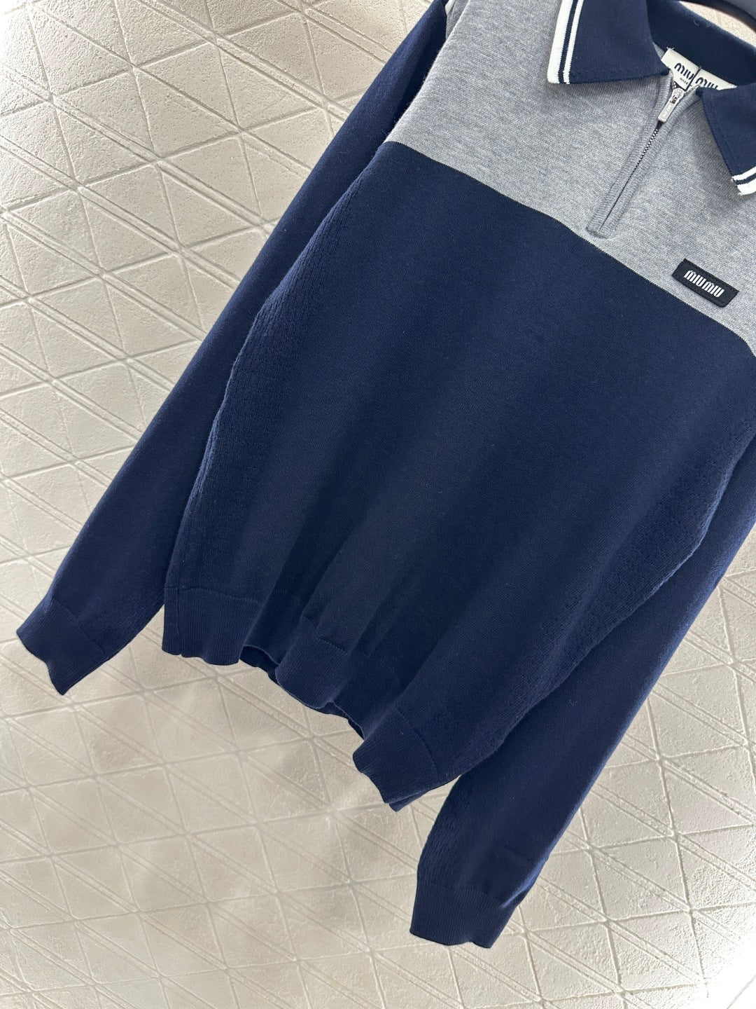 Mi 25 Knitted long sleeved collar