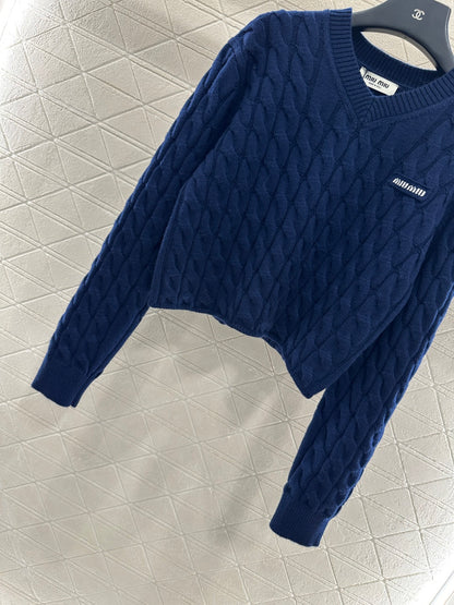 Mi 25 Fried Dough Twists knitting wool sweater